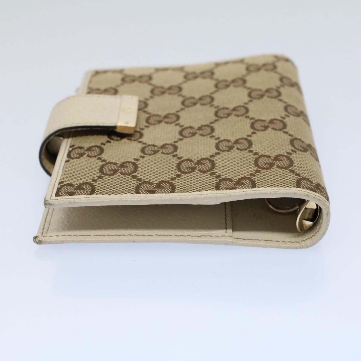 GUCCI GG Canvas Day Planner Cover Beige 115240 yk8673