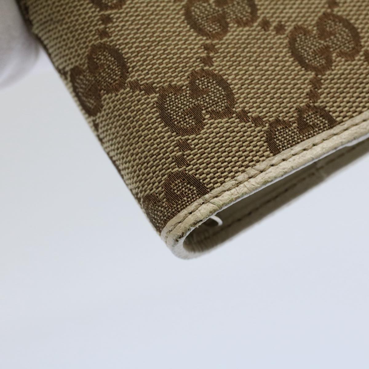 GUCCI GG Canvas Day Planner Cover Beige 115240 yk8673