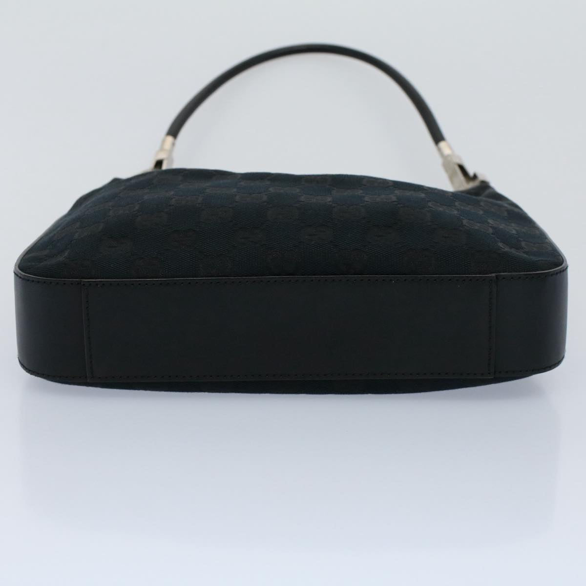 GUCCI GG Canvas Shoulder Bag Black 001 3812 yk8676
