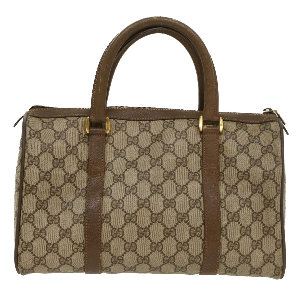 GUCCI GG Canvas Web Sherry Line Boston Bag Beige Red Green 39 02 007 yk8683