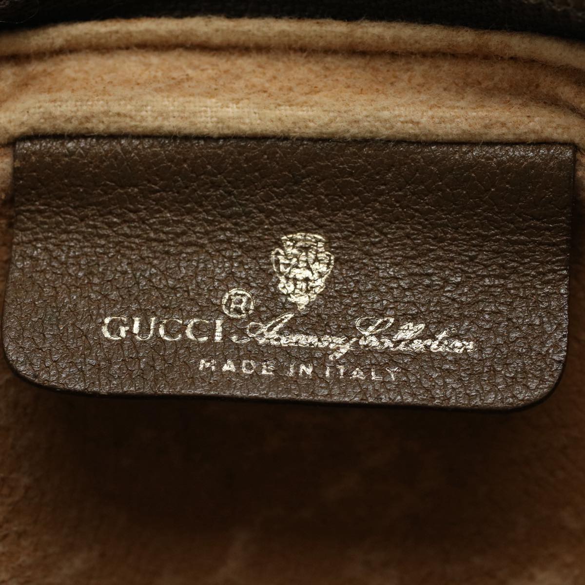 GUCCI GG Canvas Web Sherry Line Shoulder Bag Beige Red 116 02 055 yk8699