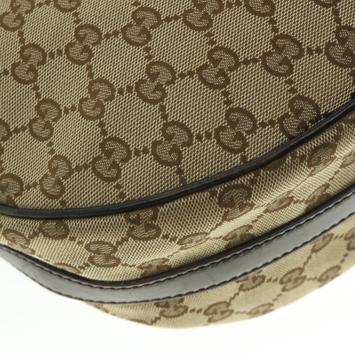 GUCCI GG Canvas Shoulder Bag Beige 232962 yk8702