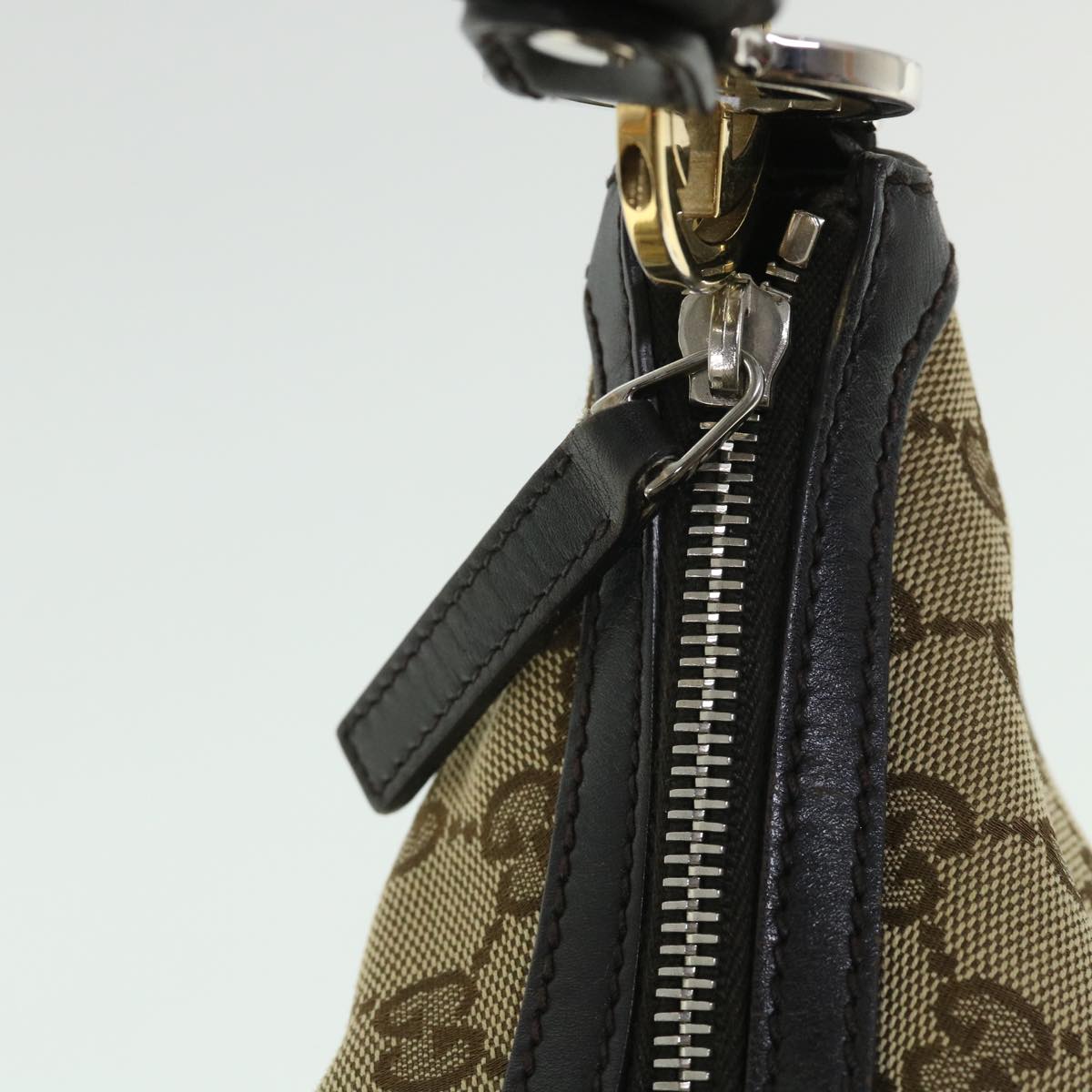 GUCCI GG Canvas Shoulder Bag Beige 232962 yk8702