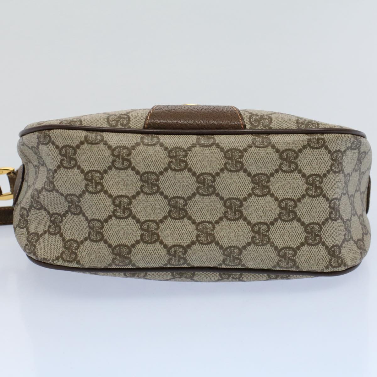 GUCCI GG Canvas Web Sherry Line Shoulder Bag Beige Red 89 02 032 yk8711