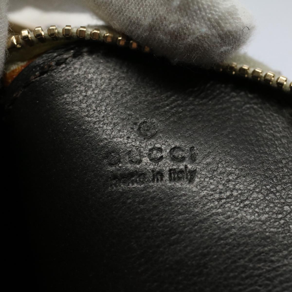 GUCCI GG Canvas Heart Coin Purse Beige 152615 yk8712