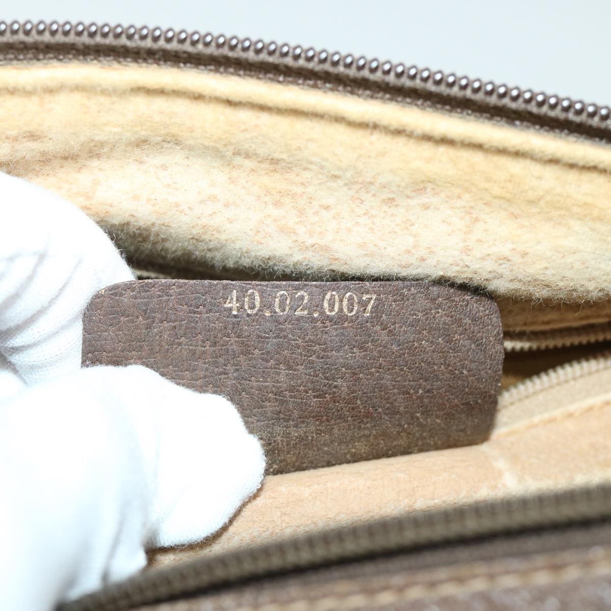 GUCCI GG Canvas Web Sherry Line Boston Bag Beige Red Green 40 02 007 yk8731