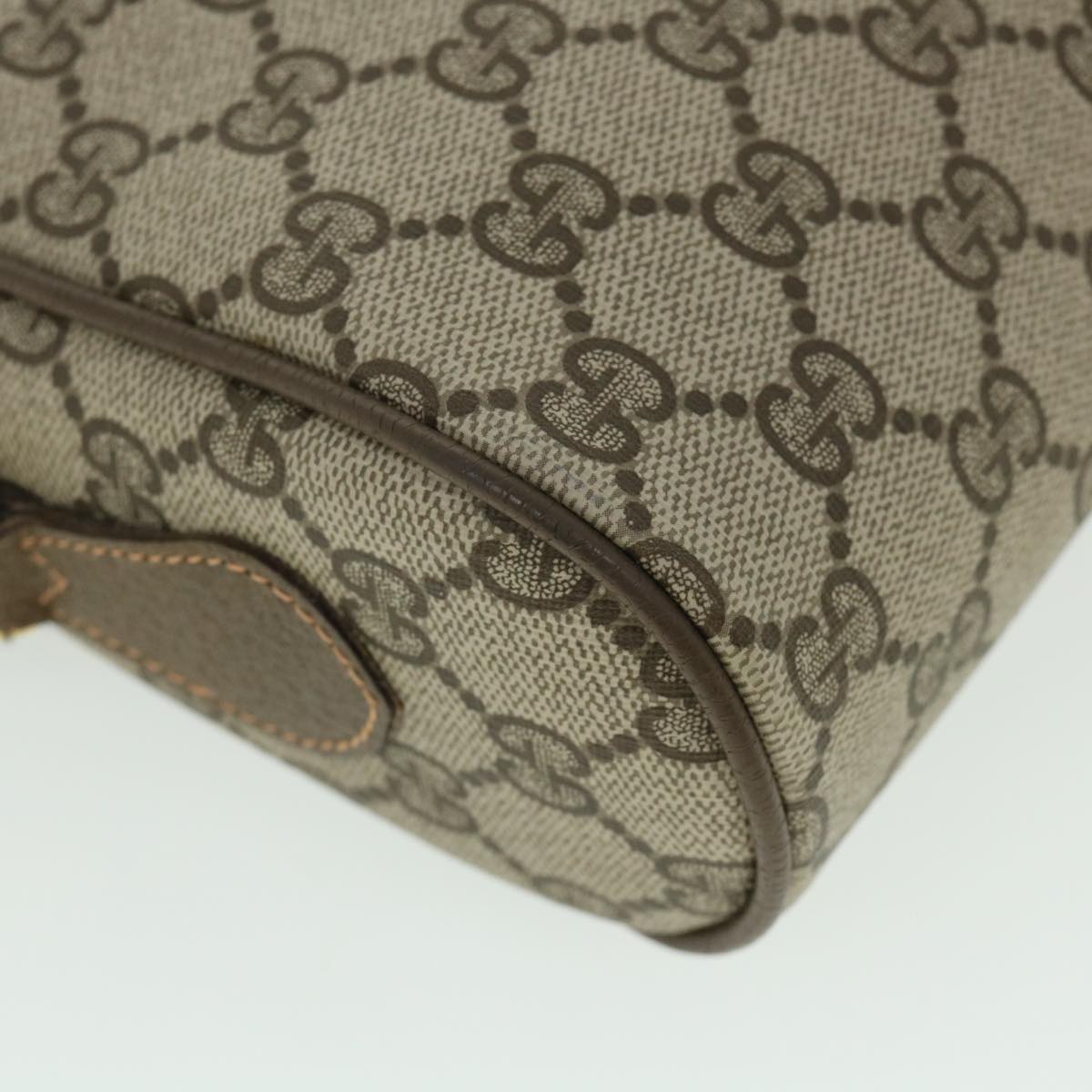 GUCCI GG Canvas Web Sherry Line Shoulder Bag Beige Red 56 02 087 yk8741