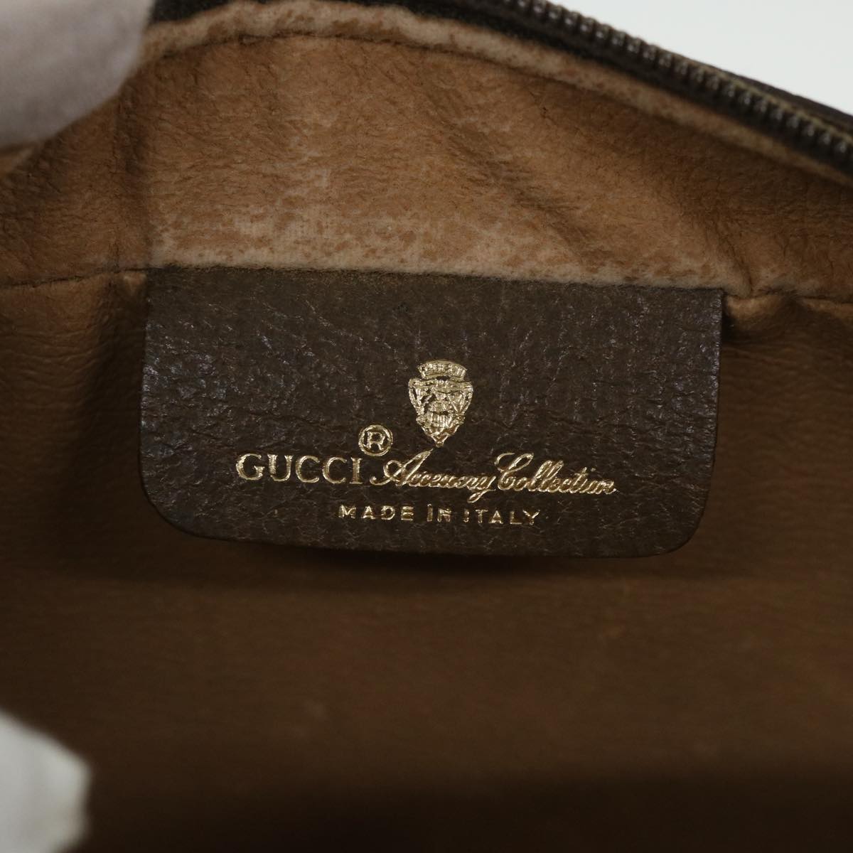 GUCCI GG Canvas Web Sherry Line Shoulder Bag Beige Red 56 02 087 yk8741