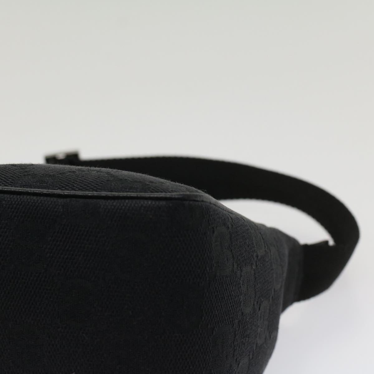 GUCCI GG Canvas Hand Bag Black 106644 yk8744