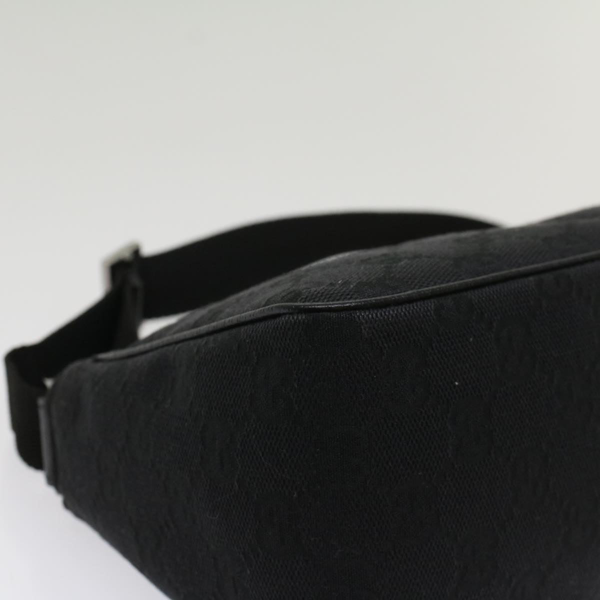 GUCCI GG Canvas Hand Bag Black 106644 yk8744