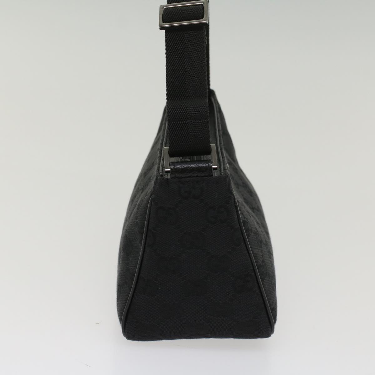 GUCCI GG Canvas Hand Bag Black 106644 yk8744