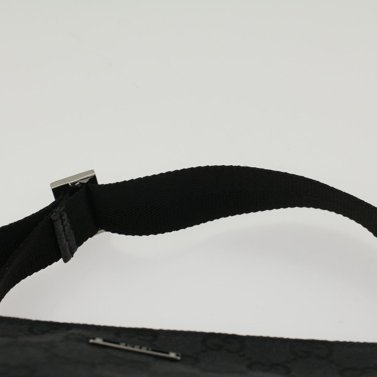 GUCCI GG Canvas Hand Bag Black 106644 yk8744