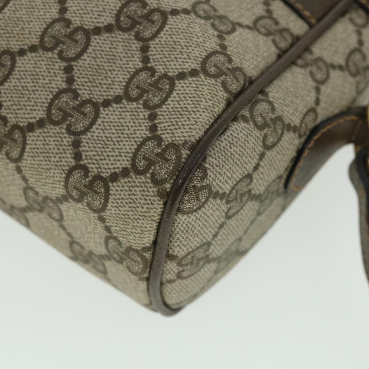 GUCCI GG Canvas Web Sherry Line Shoulder Bag Beige Red 001 4071 5 yk8754