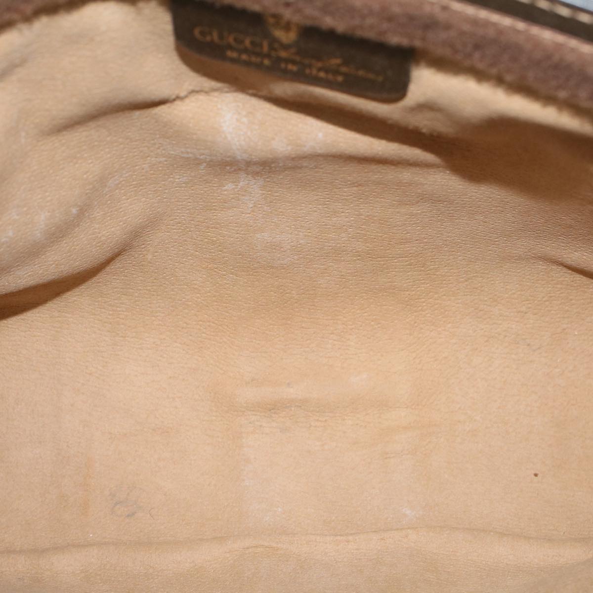 GUCCI GG Canvas Web Sherry Line Clutch Bag Beige Red 67 014 2125 yk8758