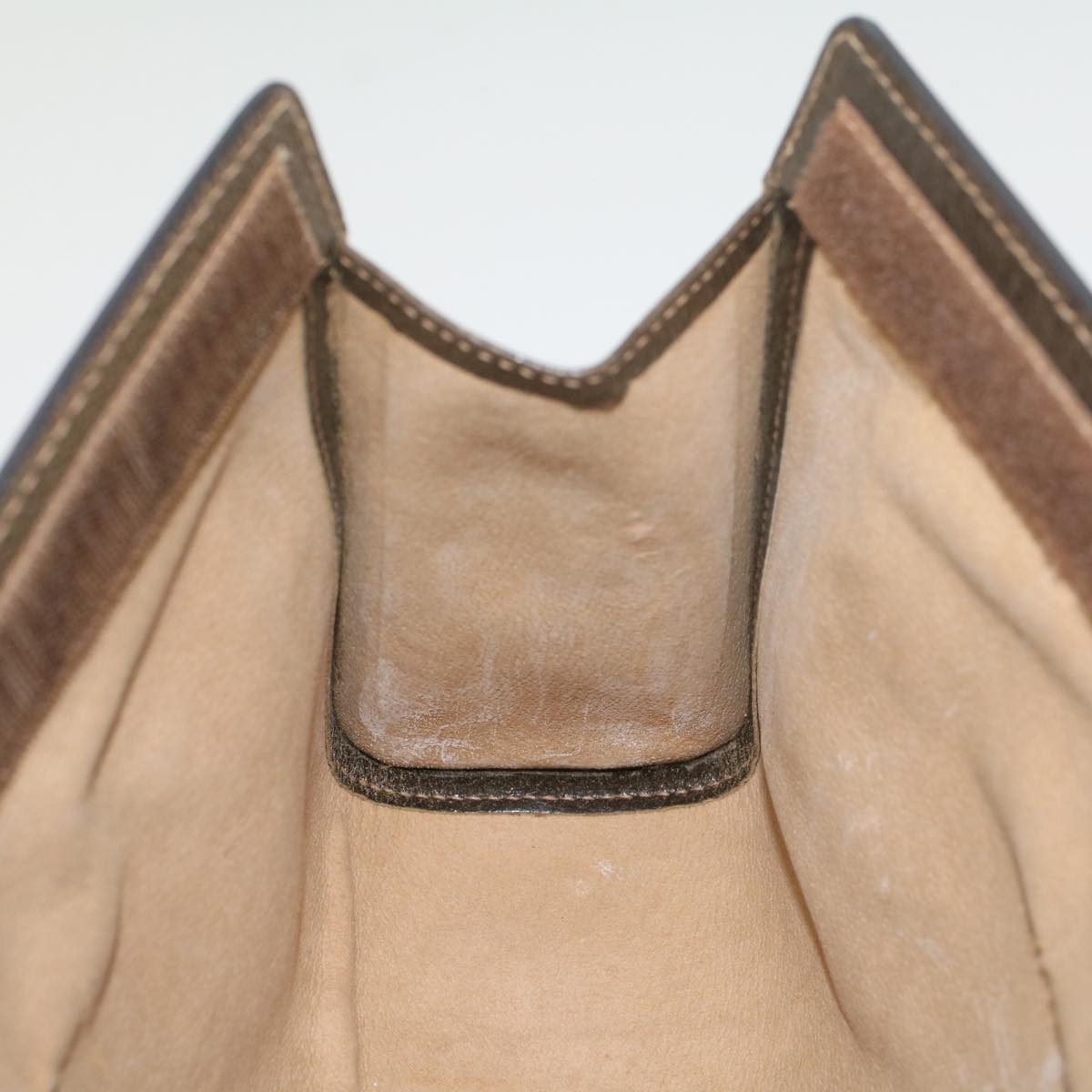 GUCCI GG Canvas Web Sherry Line Clutch Bag Beige Red 67 014 2125 yk8758