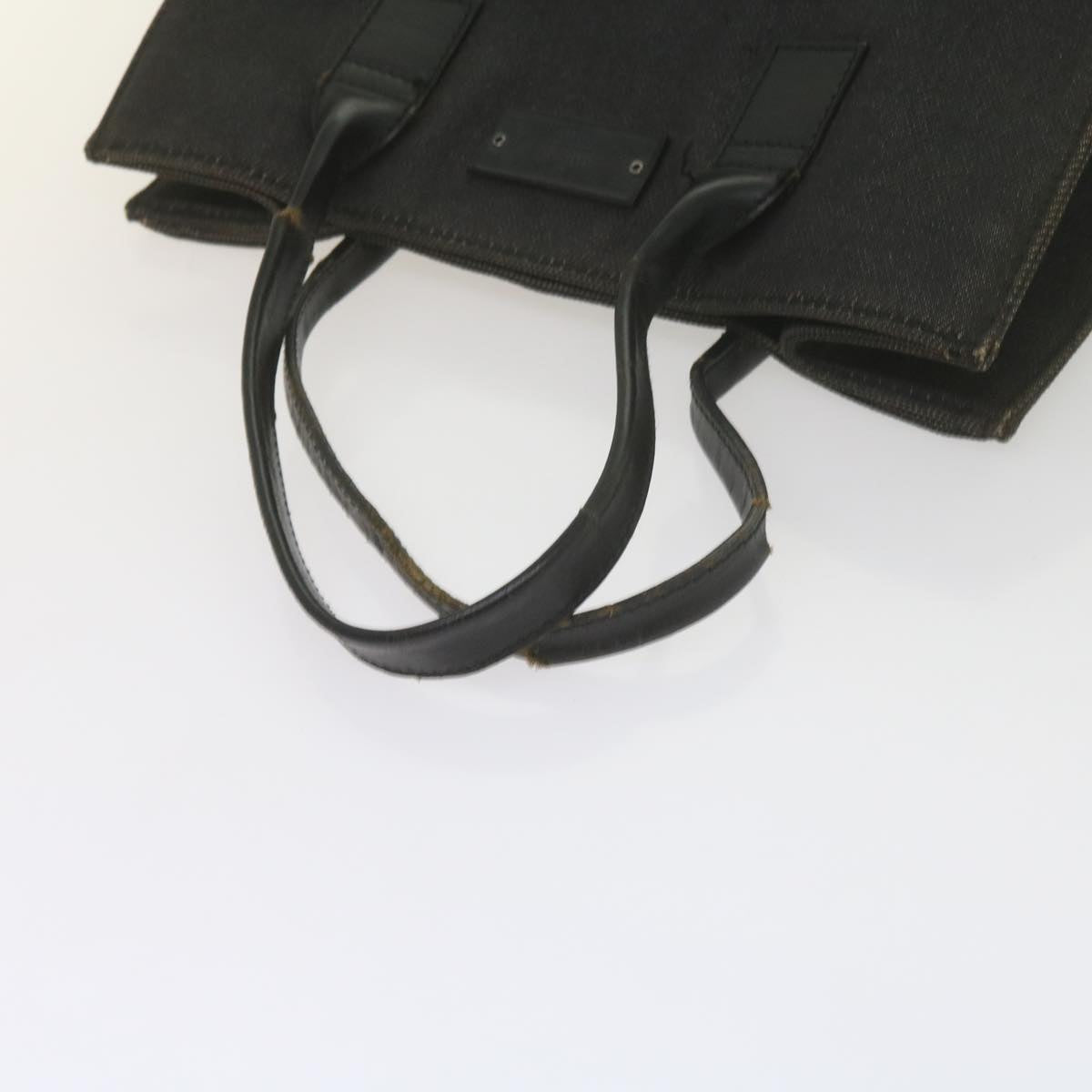 GUCCI GG Canvas Shoulder Bag Canvas patent 4Set Black Beige yk9745
