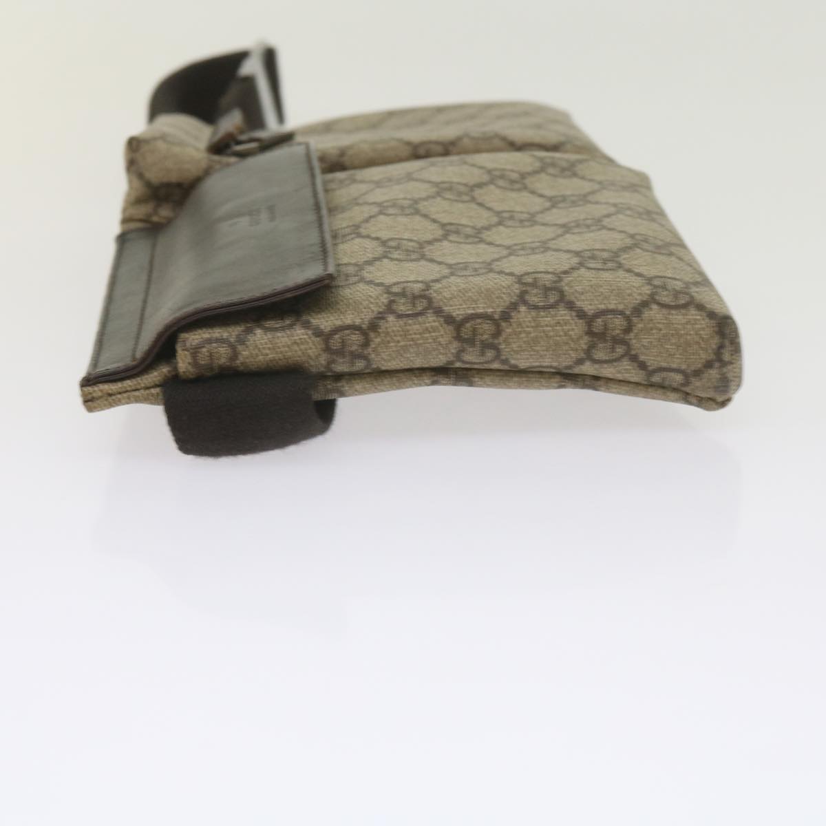 GUCCI GG Canvas Waist bag PVC Beige 28566 yk9788