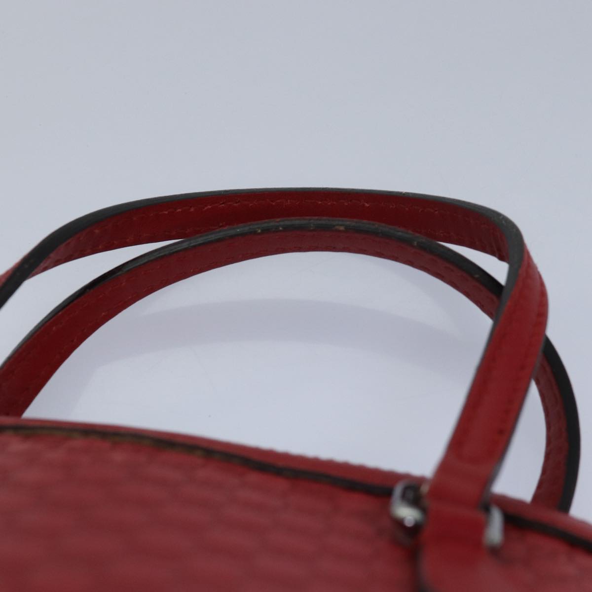 GUCCI Micro GG Canvas Guccissima Bag Leather Outlet 2way Red 341504 yt1004