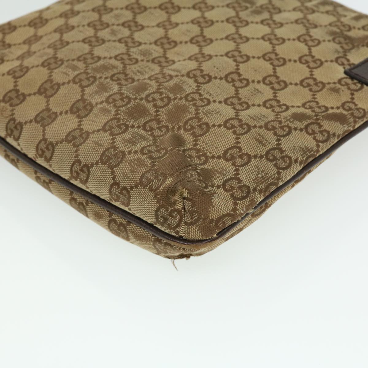 GUCCI GG Canvas Shoulder Bag 2Set Beige yt920