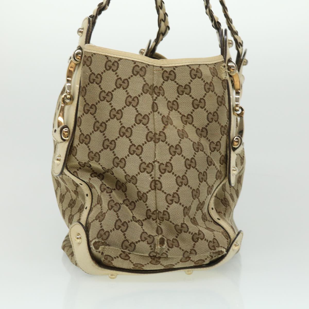GUCCI GG Canvas Shoulder Bag 2Set Beige yt920